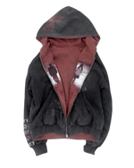 memory reversible zip-up