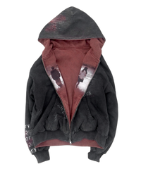 memory reversible zip-up